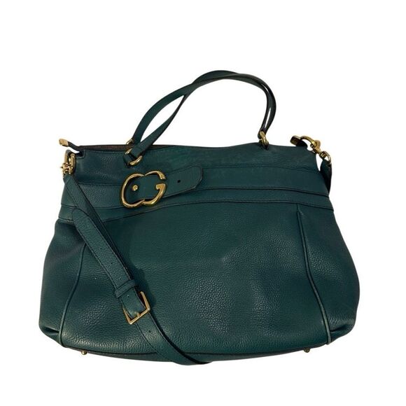 Gucci Green Shoulder Bag with Gold Hardware - Picture 2 of 12
